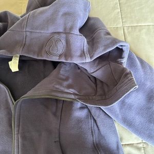 Purple Lululemon Scuba Jacket